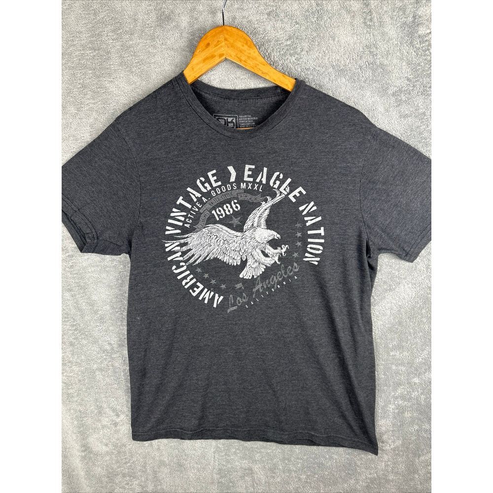 American Eagle Outfitters Women's Gray‎ Short Sleeve T-Shirt Medium